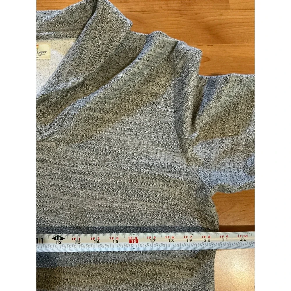 Marine Layer Shawl Collar Pullover Sweater • Heather Gray‎ • Men's M